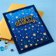 Spellbinders Essentially Yours Sentiments Etched Dies Layered Happy Birthday