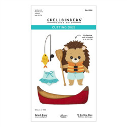 Spellbinders Summer Camp Etched Dies Splash Days