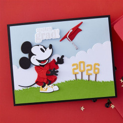 Spellbinders Classic Mouse Graduation Etched Dies