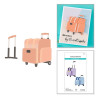 Spellbinders We All Have Baggage Etched Dies Rolling Craft Tote