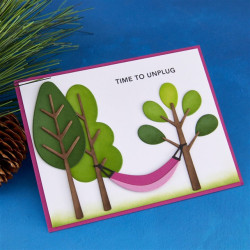 Spellbinders Summer Camp Etched Dies Trails End