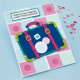Spellbinders We All Have Baggage Stamp & Die Set Retro Suitcase and Sentiments