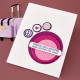 Spellbinders We All Have Baggage Stamp & Die Set Retro Suitcase and Sentiments