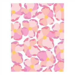 Spellbinders Poppy Song Layered Stencil Petal Burst 6pz