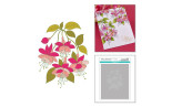 Spellbinders Magical Fuchsia Layered Stencil 5pz