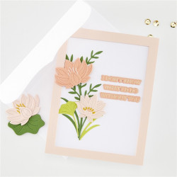 HERO ARTS Lotus Flower Die Set