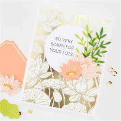 HERO ARTS Lotus Flower Die Set