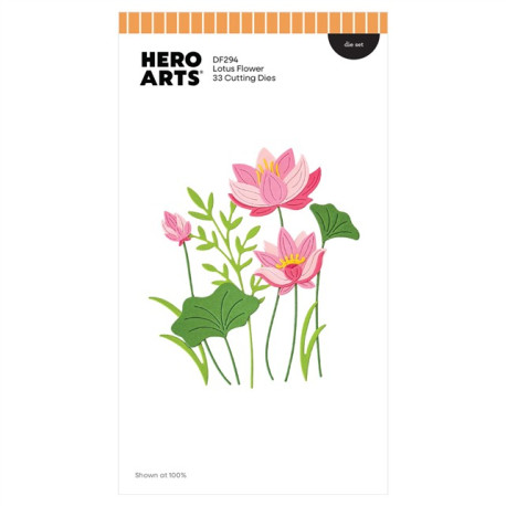HERO ARTS Lotus Flower Die Set