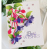 Spellbinders Magical Fuchsia Etched Dies by Alex Syberia