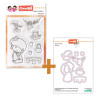 SET Timbro Clear-Mi 2648 + Fustelle 88615 Minako