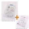 SET Timbro 2299-CLEM-C+ Fustelle 88243 Yeti Family