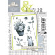 L'Encre et l'Image Happy Cat in the Garden Clear Stamp