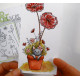 L'Encre et l'Image Happy Cat in the Garden Clear Stamp