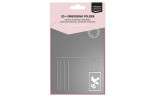 Vaessen Creative Embossing Folder Cartolina Postale