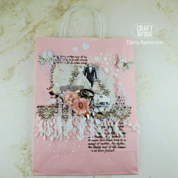 Craft&You Floating Hearts A6 Stencil
