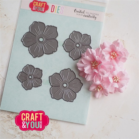 Craft&You Garden Flower 2 Dies