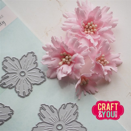 Craft&You Garden Flower 1 Dies