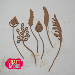 Craft&You Wildflowers Dies by Gosia