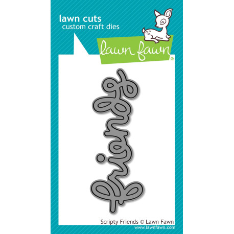 LAWN FAWN Scripty Friends Dies