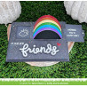 LAWN FAWN Scripty Friends Outline Add-On Die
