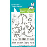 LAWN FAWN Silly Goose, Rain or Shine Clear Stamps