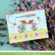LAWN FAWN Mice Flowers Clear Stamps