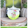 LAWN FAWN Mice Flowers SET timbro+fustelle