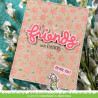 LAWN FAWN Mice Flowers SET timbro+fustelle