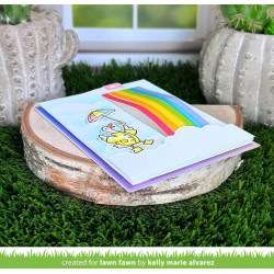 LAWN FAWN Over the Rainbow Dies