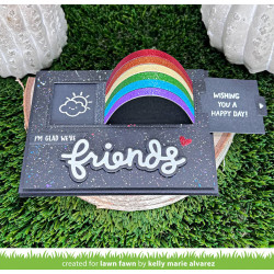 LAWN FAWN Over the Rainbow Dies