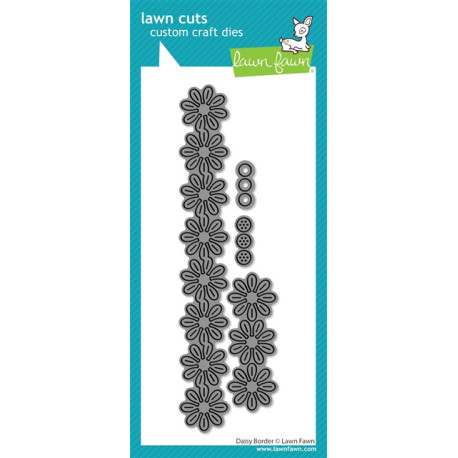 LAWN FAWN Daisy Border Dies