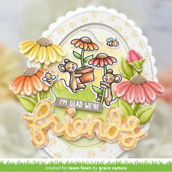 LAWN FAWN Big Blossom Flowers Dies