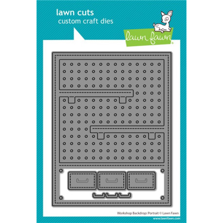 LAWN FAWN Workshop Backdrop Portrait Dies