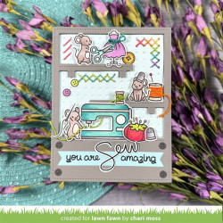 LAWN FAWN Workshop Backdrop Portrait Dies