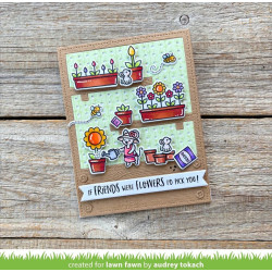 LAWN FAWN Workshop Backdrop Portrait Dies