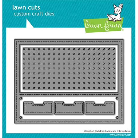 LAWN FAWN Workshop Backdrop Landscape Dies
