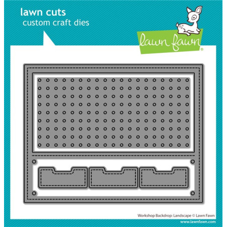 LAWN FAWN Workshop Backdrop Landscape Dies
