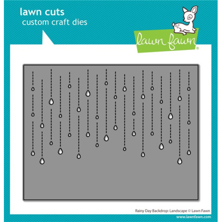 LAWN FAWN Rainy Day Backdrop Landscape Dies