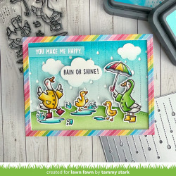 LAWN FAWN Rainy Day Backdrop Landscape Dies