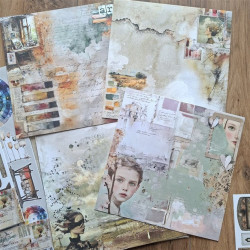 Alchemy of Art ART Paper Collection Set 30x30cm 6fg