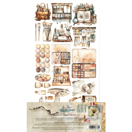 Alchemy of Art ART Extras to Cut SET 10 15x30,5cm