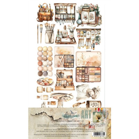Alchemy of Art ART Extras to Cut SET 10 15x30,5cm