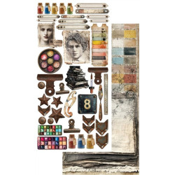 Alchemy of Art ART Extras to Cut SET 11 15x30,5cm