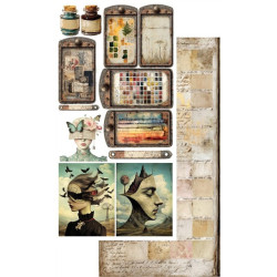 Alchemy of Art ART Extras to Cut SET 11 15x30,5cm