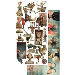 Alchemy of Art ART Extras to Cut SET 11 15x30,5cm