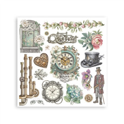Stamperia Gardens of Time Rub-On Assortment