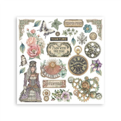 Stamperia Gardens of Time Rub-On Assortment