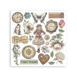 Stamperia Gardens of Time Rub-On Assortment