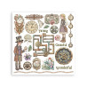 Stamperia Gardens of Time Rub-On Assortment