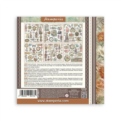 Stamperia Gardens of Time Rub-On Assortment